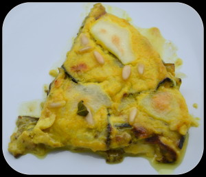 Parmigiana alla curcuma