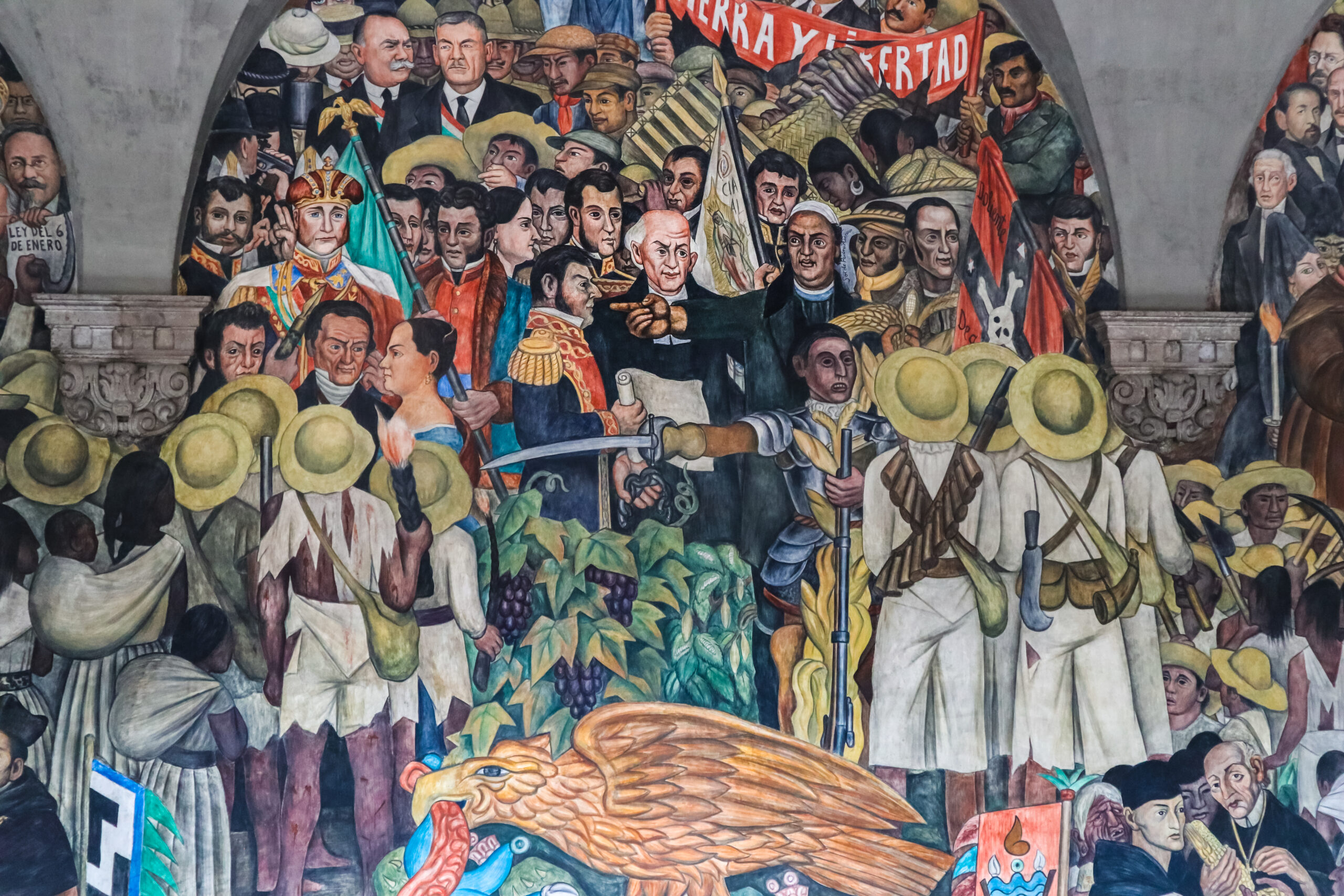 Diego Rivera, Palazzo Nazionale, CDMX
